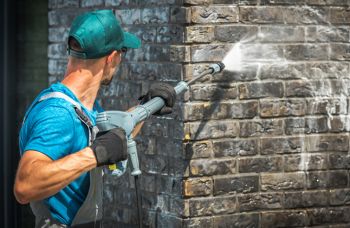C & W Janitorial Company Inc pressure washing service in Westover Acres