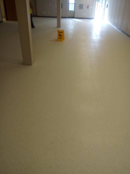 Before & After Floor Strip & Wax in Fort Jackson, SC (9)
