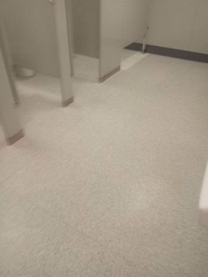 Before & After Floor Strip & Wax in Fort Jackson, SC (2)